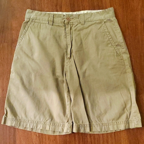 QuikSilver Edition Men's Khaki Shorts - Size 34 - Picture 1 of 11